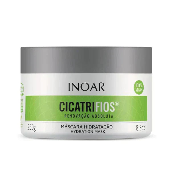 Inoar Cicatrifios Shampoo & Mask for Damaged Hair Renewal