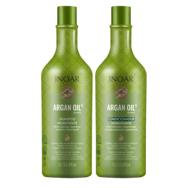 Argan Oil Kit (Shampoo + Conditioner)