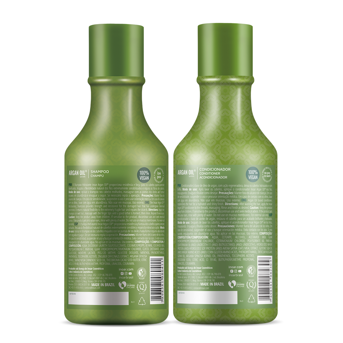 Argan Oil Duo (Shampoo + Conditioner)