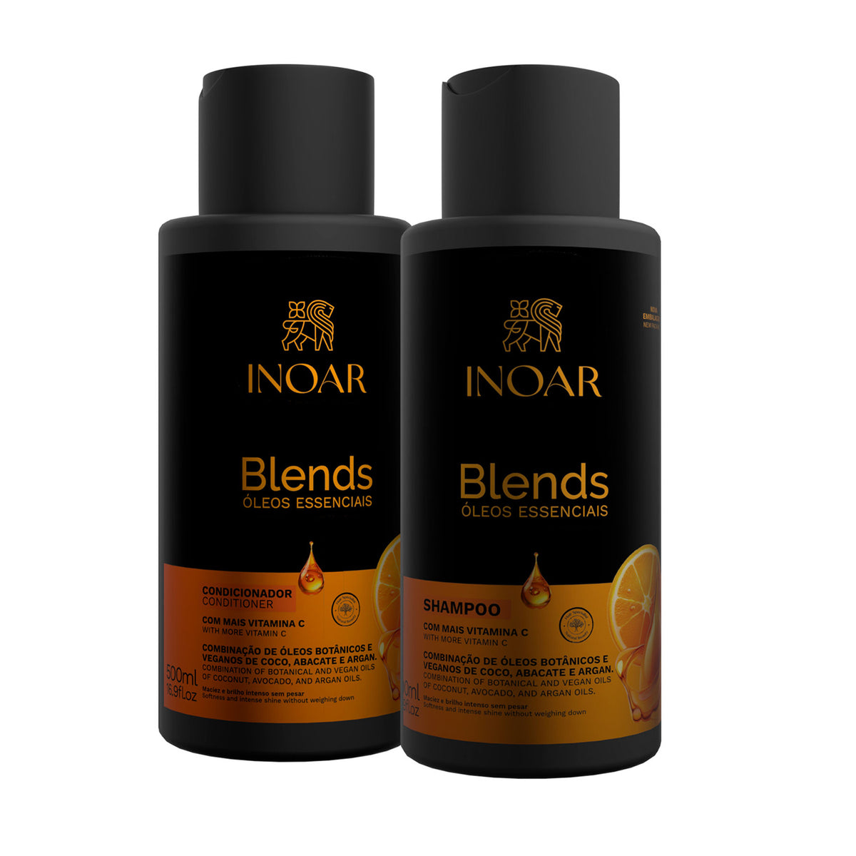 Blends SET (Shampoo and Conditioner)  16.9 fl.oz -500ml