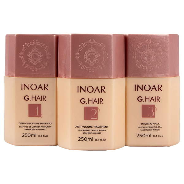 Inoar professional brazilian 2025 keratin treatment instructions