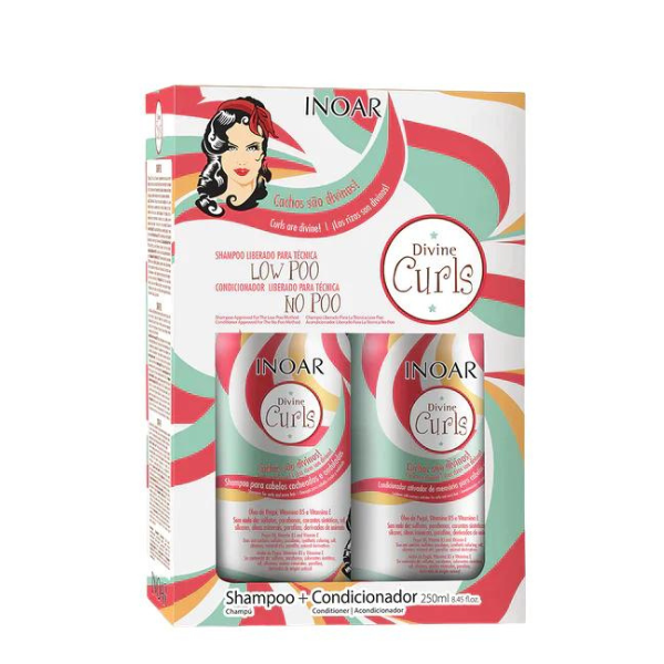 Divine Curls Kit (Shampoo + Conditioner)